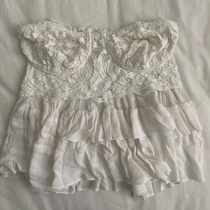 Beautiful Sexy Lace Bustier Top from Free People